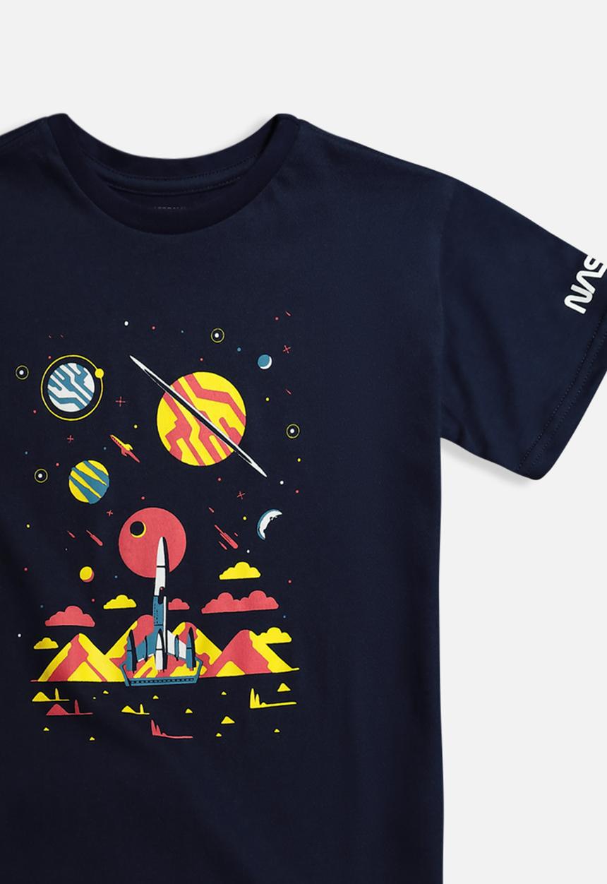 Superbalist - NASA summer pj set - navy & grey
