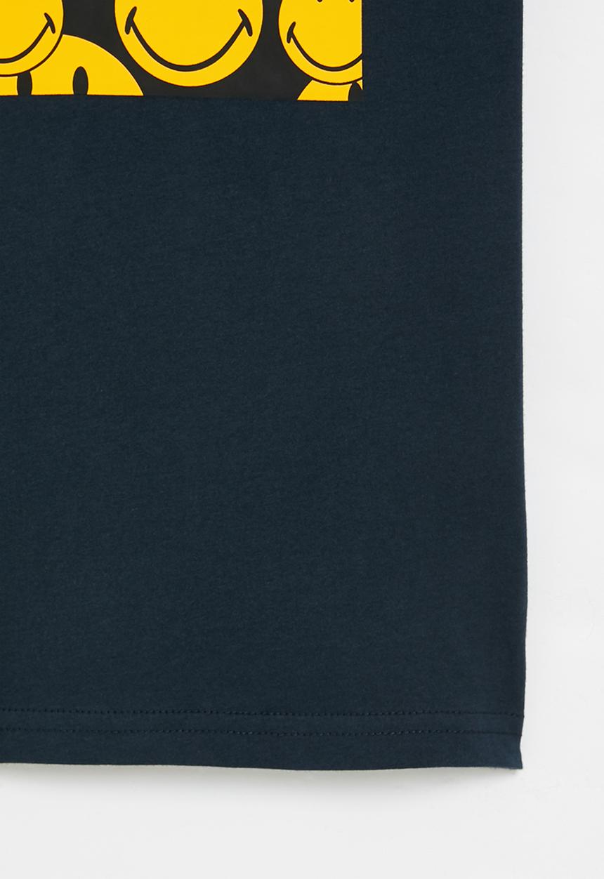 Pop Candy - Smiley tee - navy