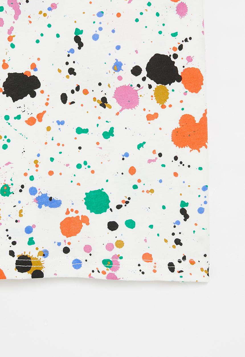 Pop Candy - Boys paint splatter printed tee - multi