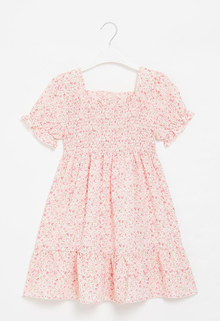 Pop Candy - Puff sleeve dress - pink