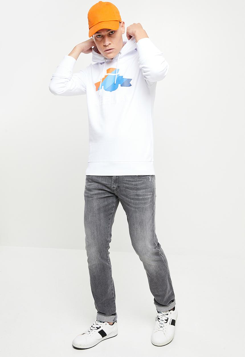 Replay - Slim anbass denim - charcoal
