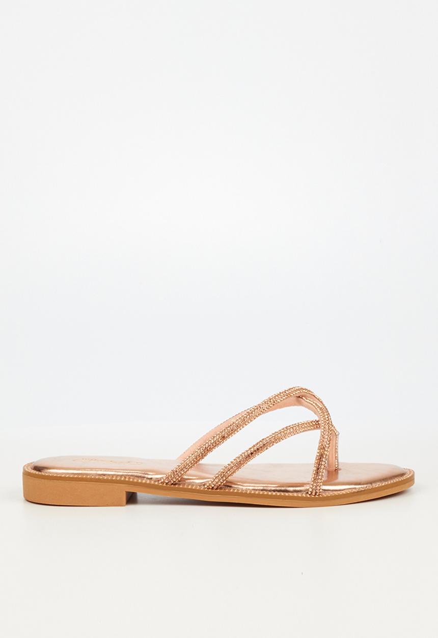 Miss Black - Murano15 sandal - rose gold