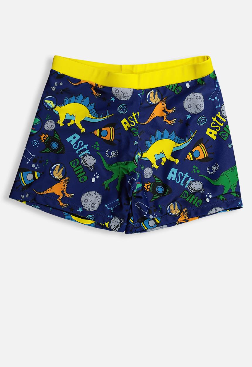 Pop Candy - Boys dino swimming shorts - blue