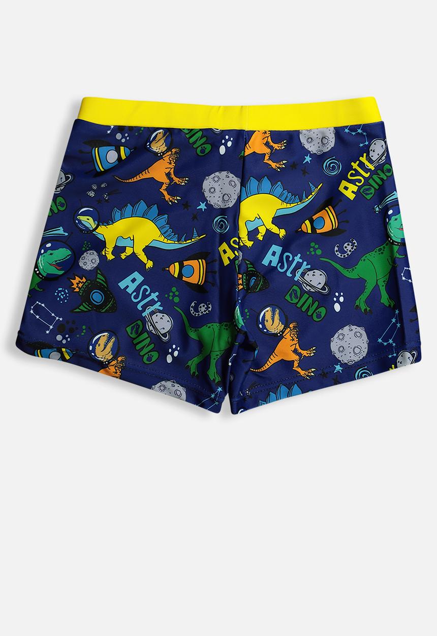 Pop Candy - Boys dino swimming shorts - blue
