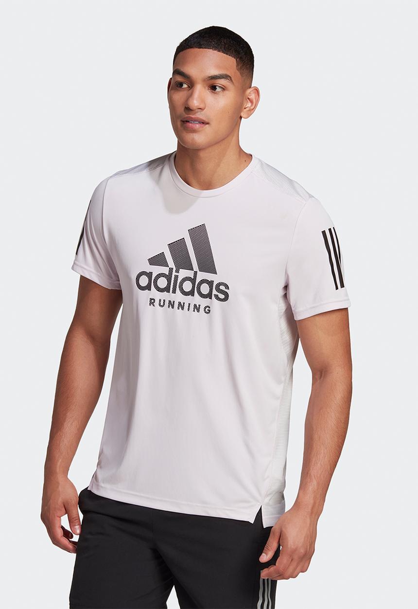 adidas Performance - Unv running tee - almost pink