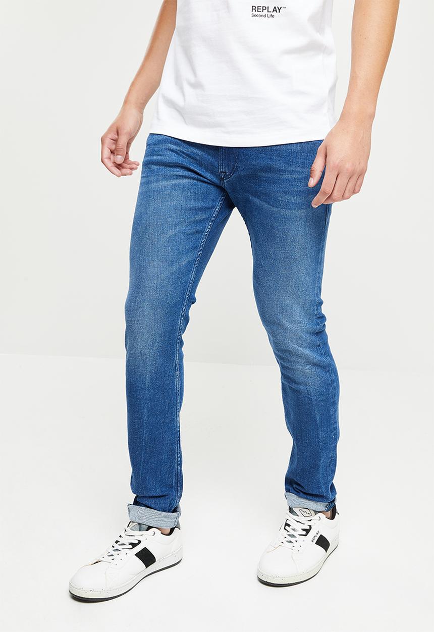 Replay - Jondrill skinny - mid blue
