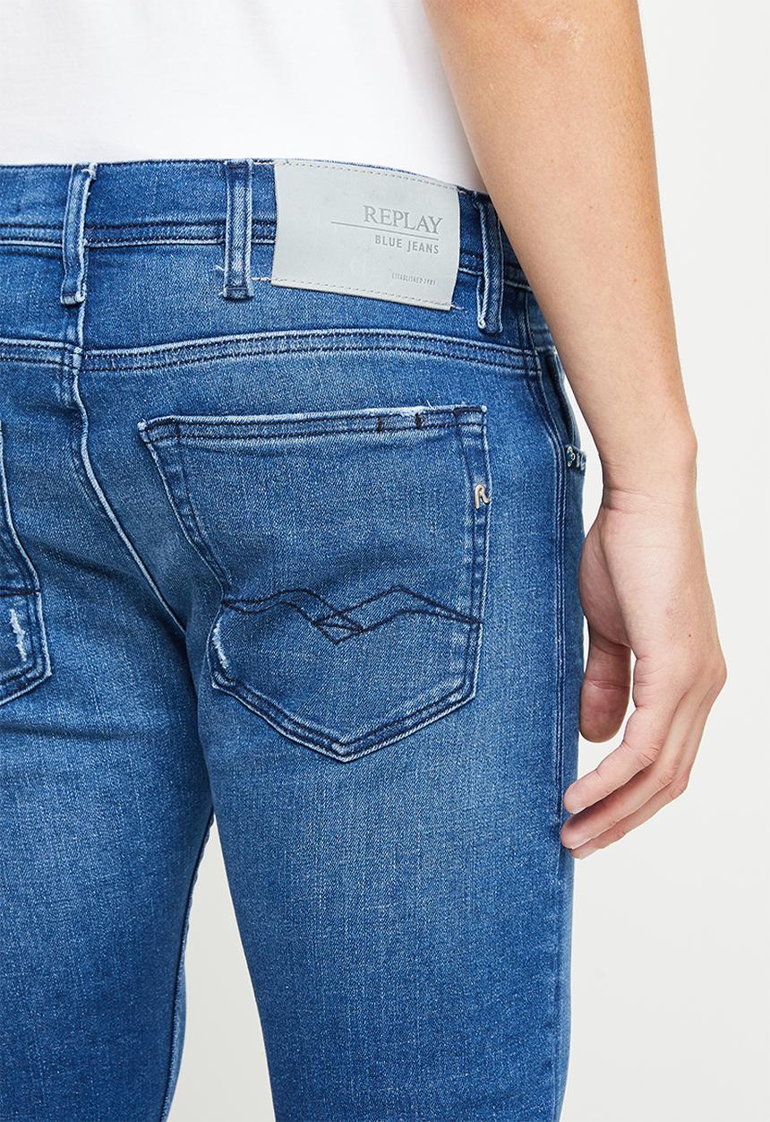 Replay - Jondrill skinny - mid blue
