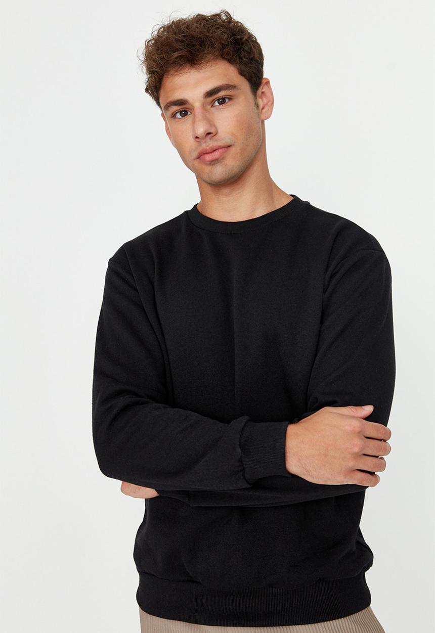 Trendyol - Ted regular fit sweater - black