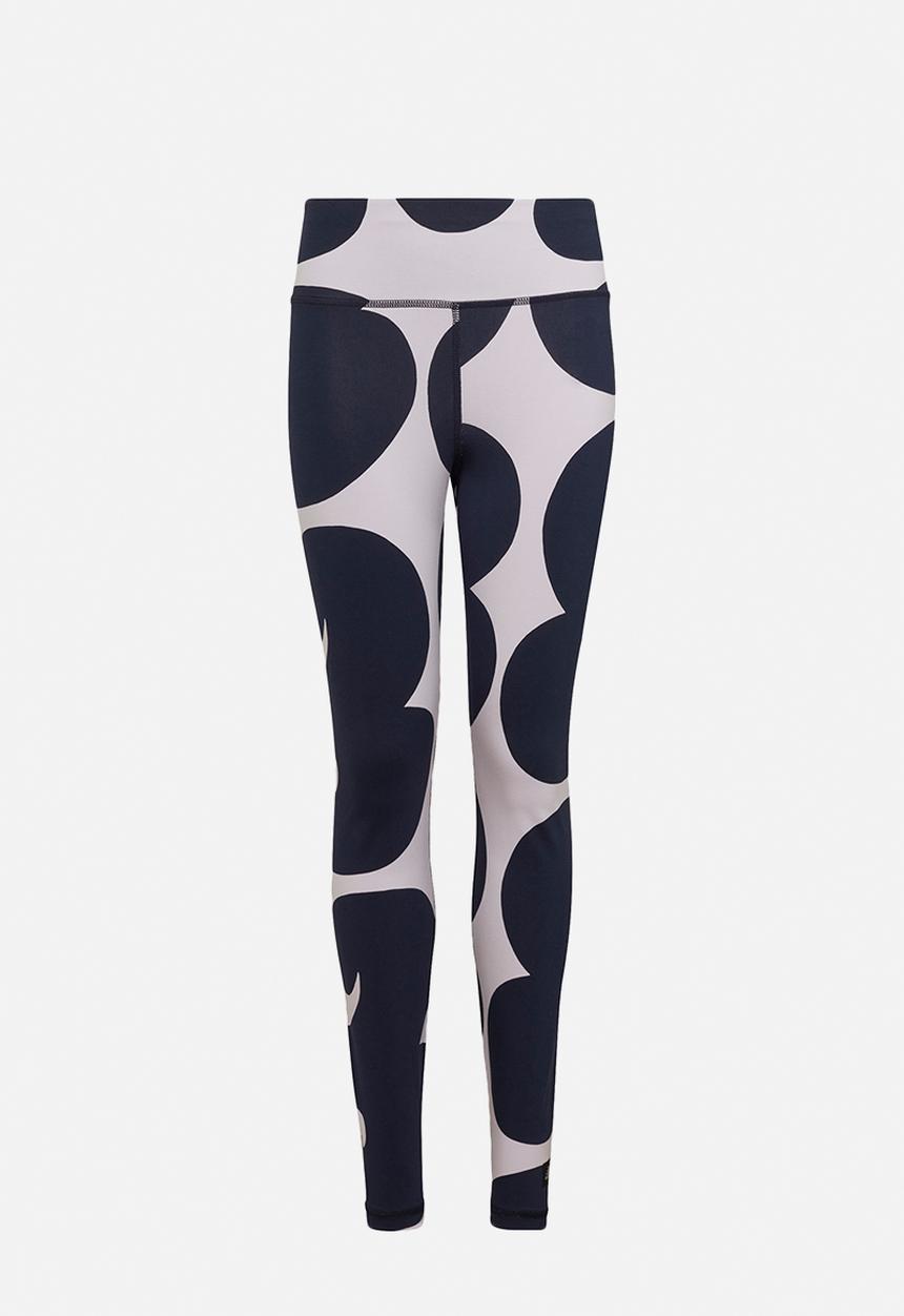 adidas Originals - Marimekko cotton tight - purple tint & collegiate navy
