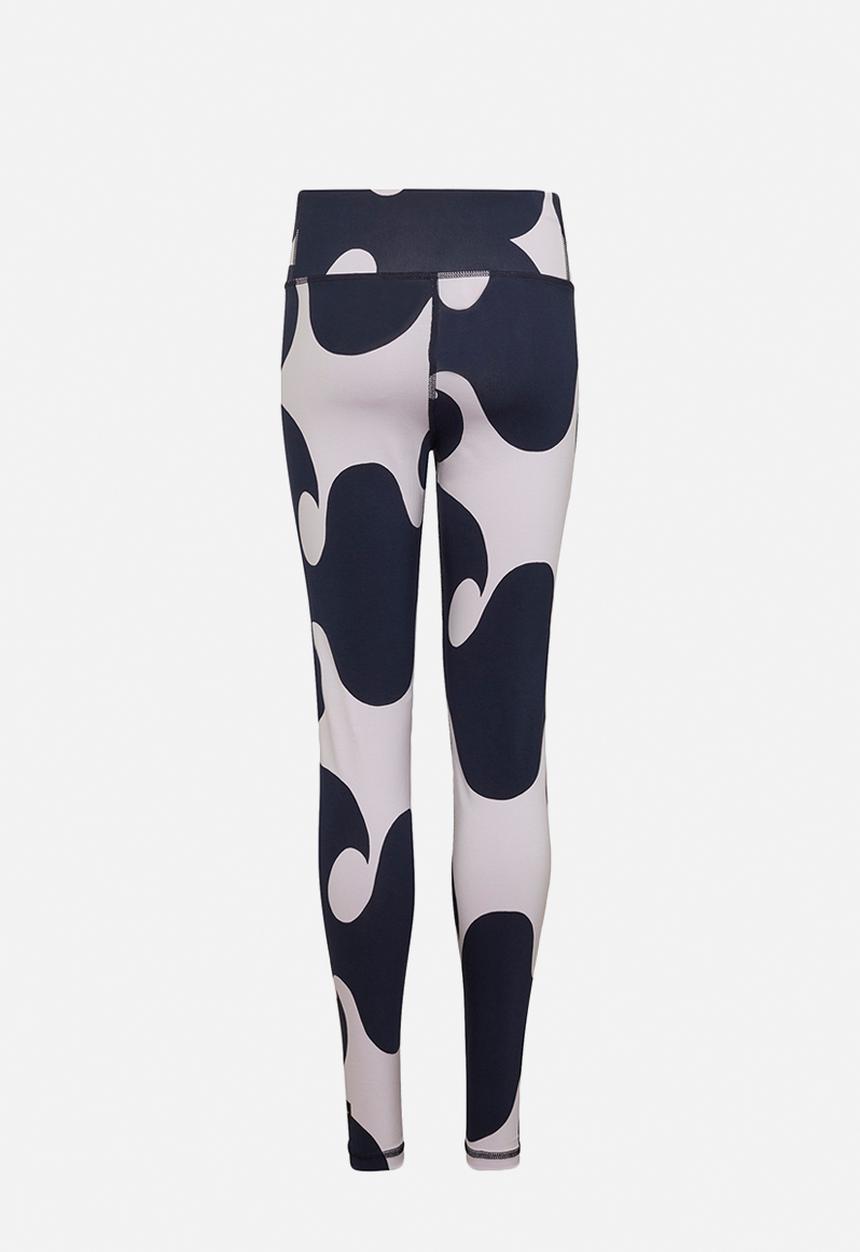 adidas Originals - Marimekko cotton tight - purple tint & collegiate navy