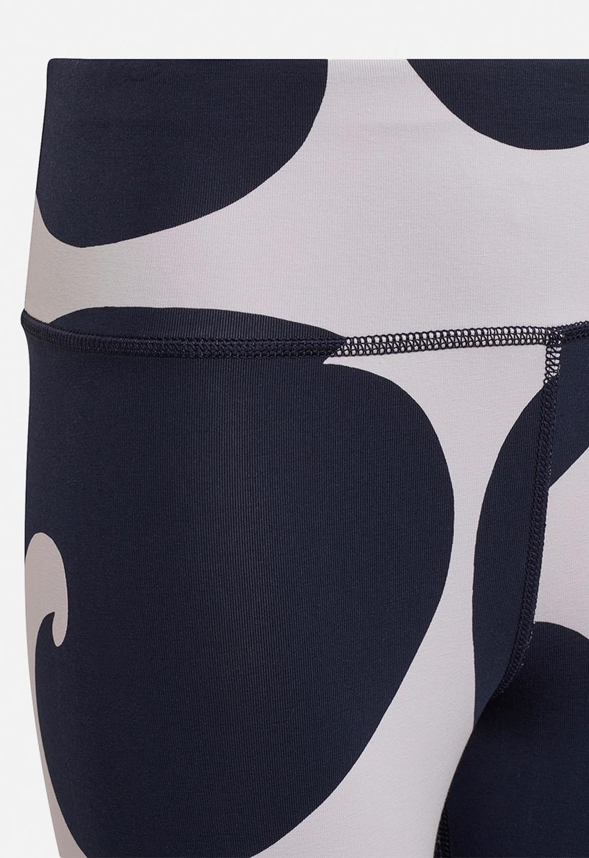 adidas Originals - Marimekko cotton tight - purple tint & collegiate navy