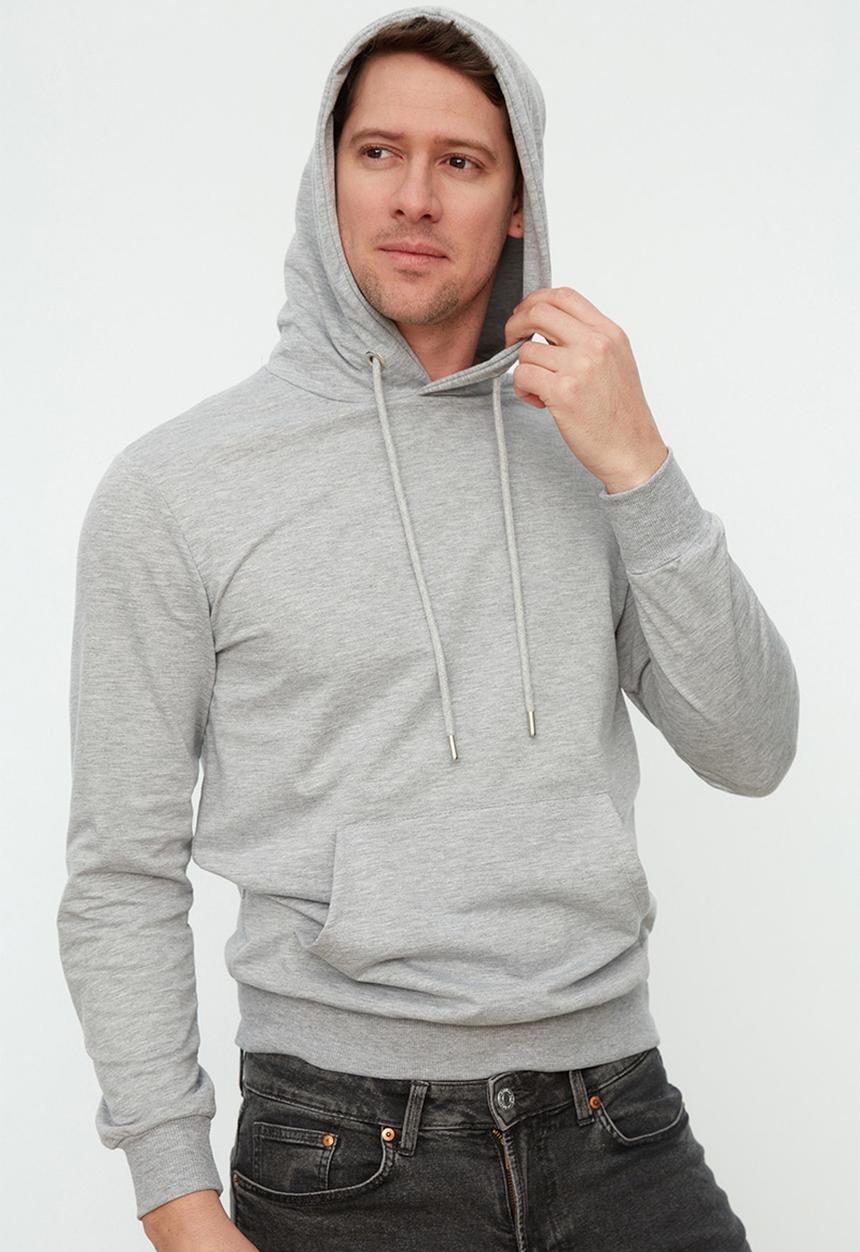 Trendyol - Greg regular fit 2 pack hoodies - grey/dark grey