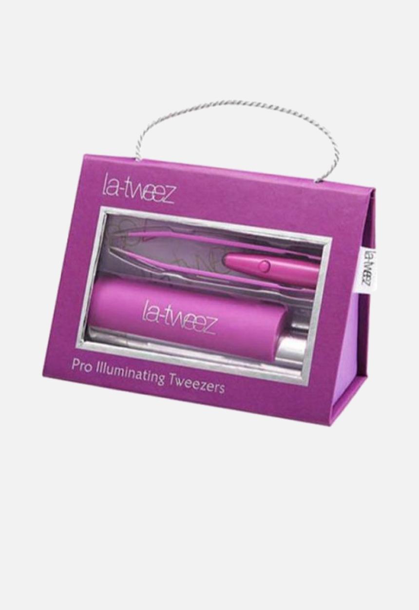 la-tweez - Pro illuminating Tweezers - Purple
