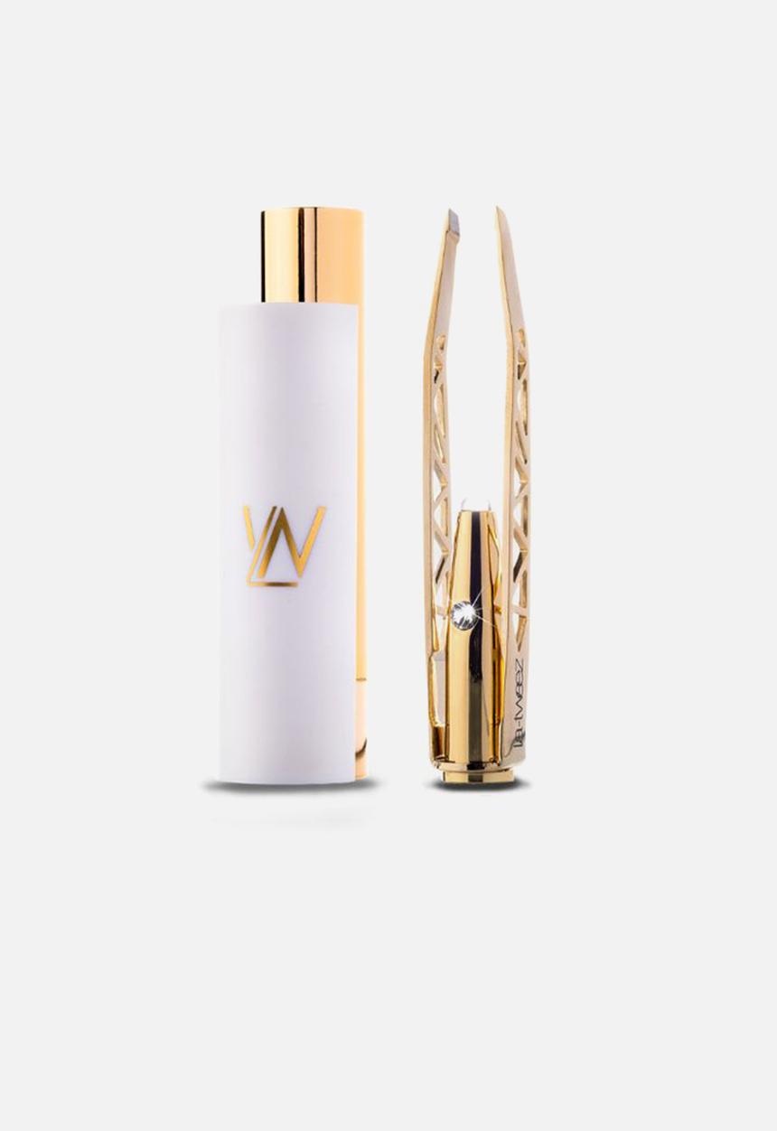 la-tweez - Pro Illuminating Tweezers - Gold