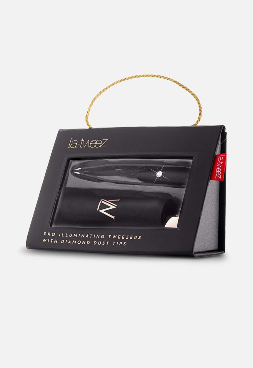 la-tweez - Pro Illuminating Tweezers - Black