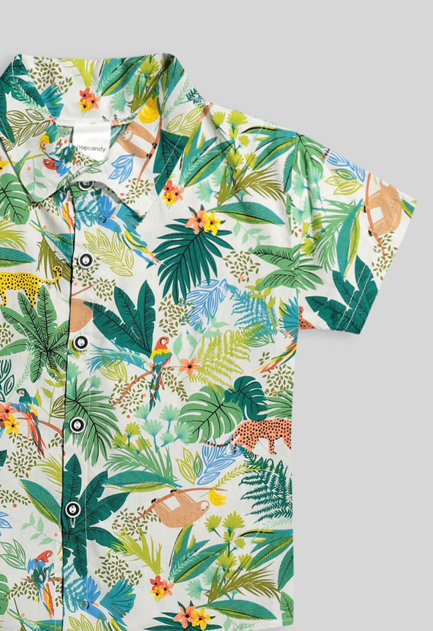 Pop Candy - Boys shorts & shirt set - multi