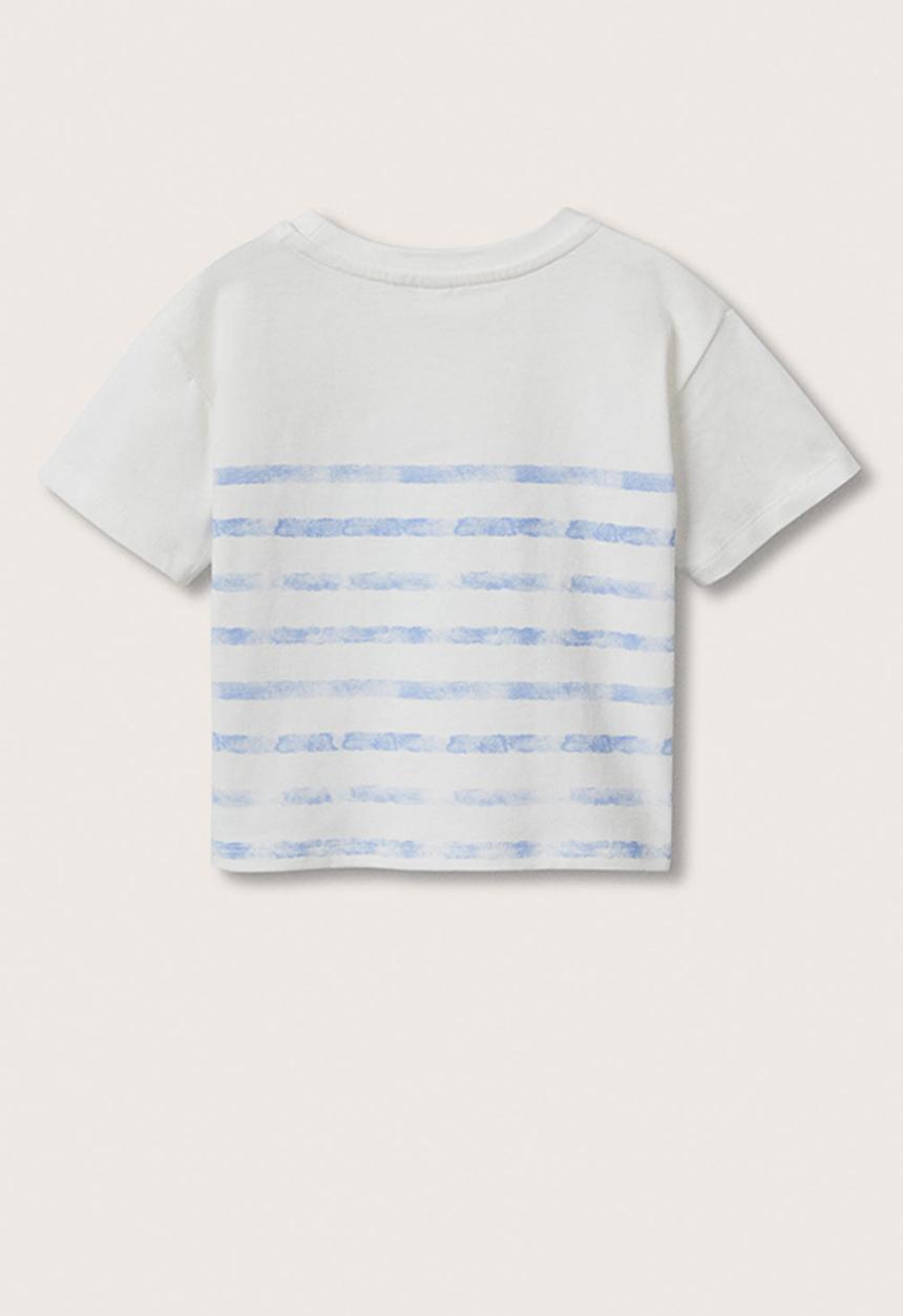 MANGO - T-shirt ocean - neutral