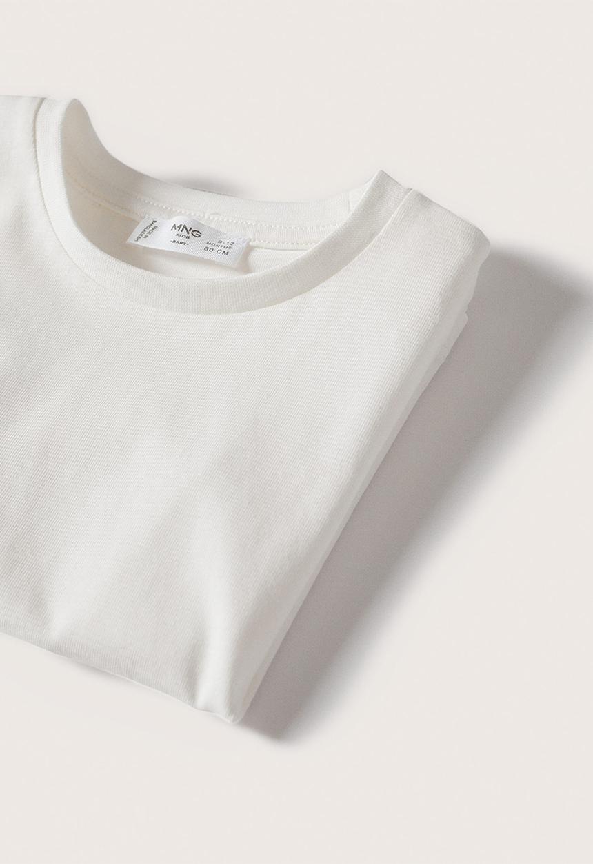 MANGO - T-shirt water - white