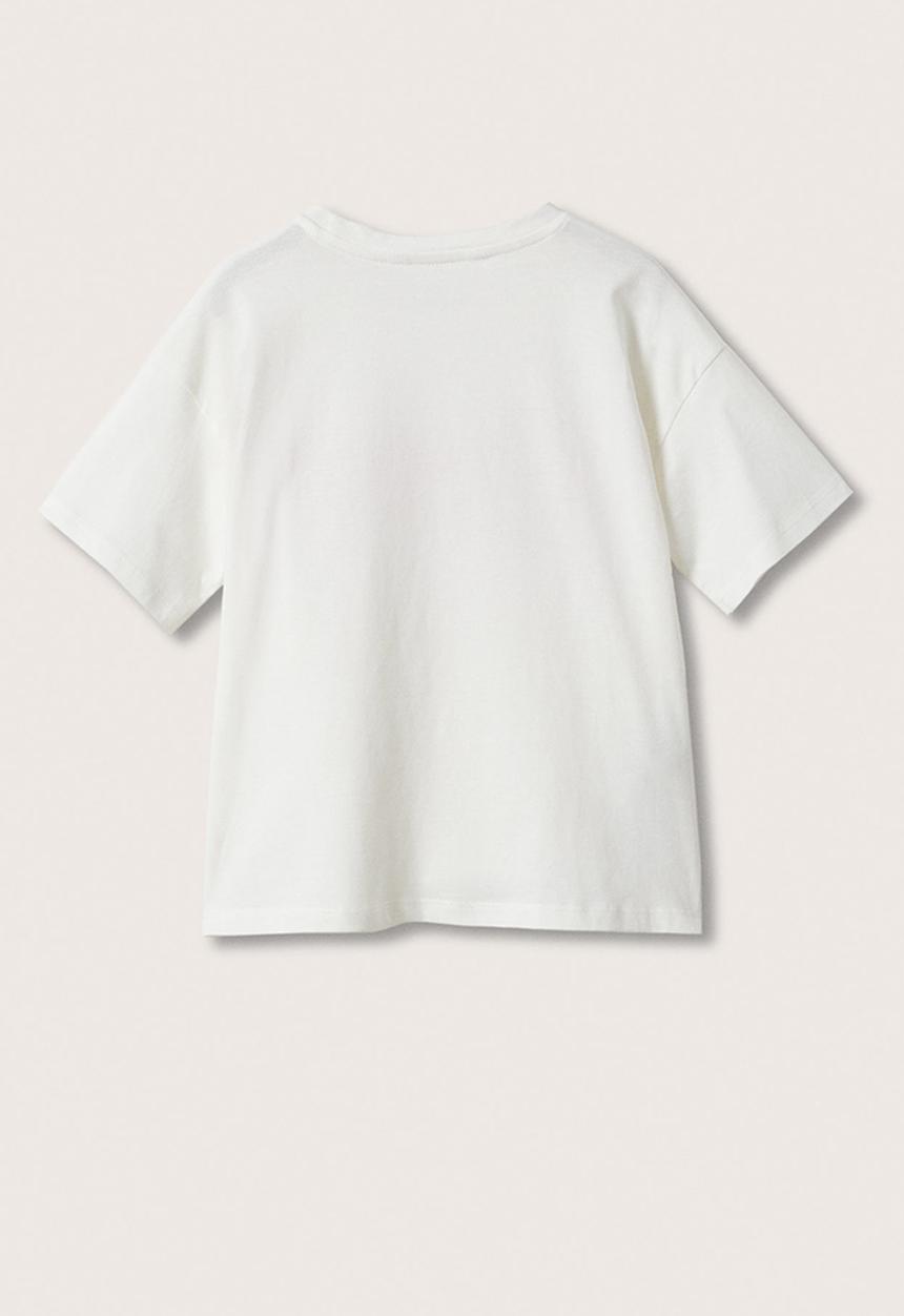 MANGO - T-shirt fresh - white