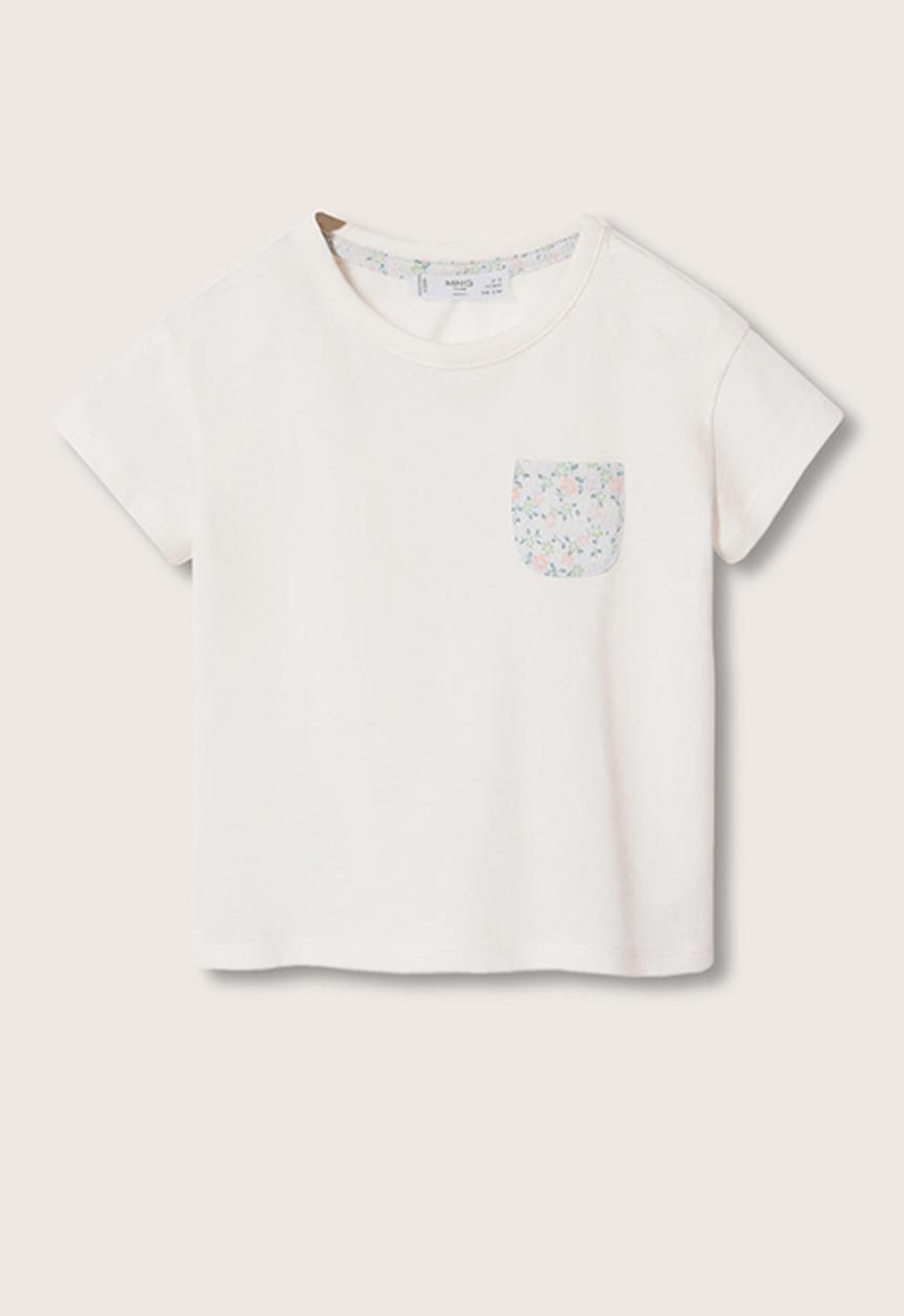 MANGO - T-shirt elia - white
