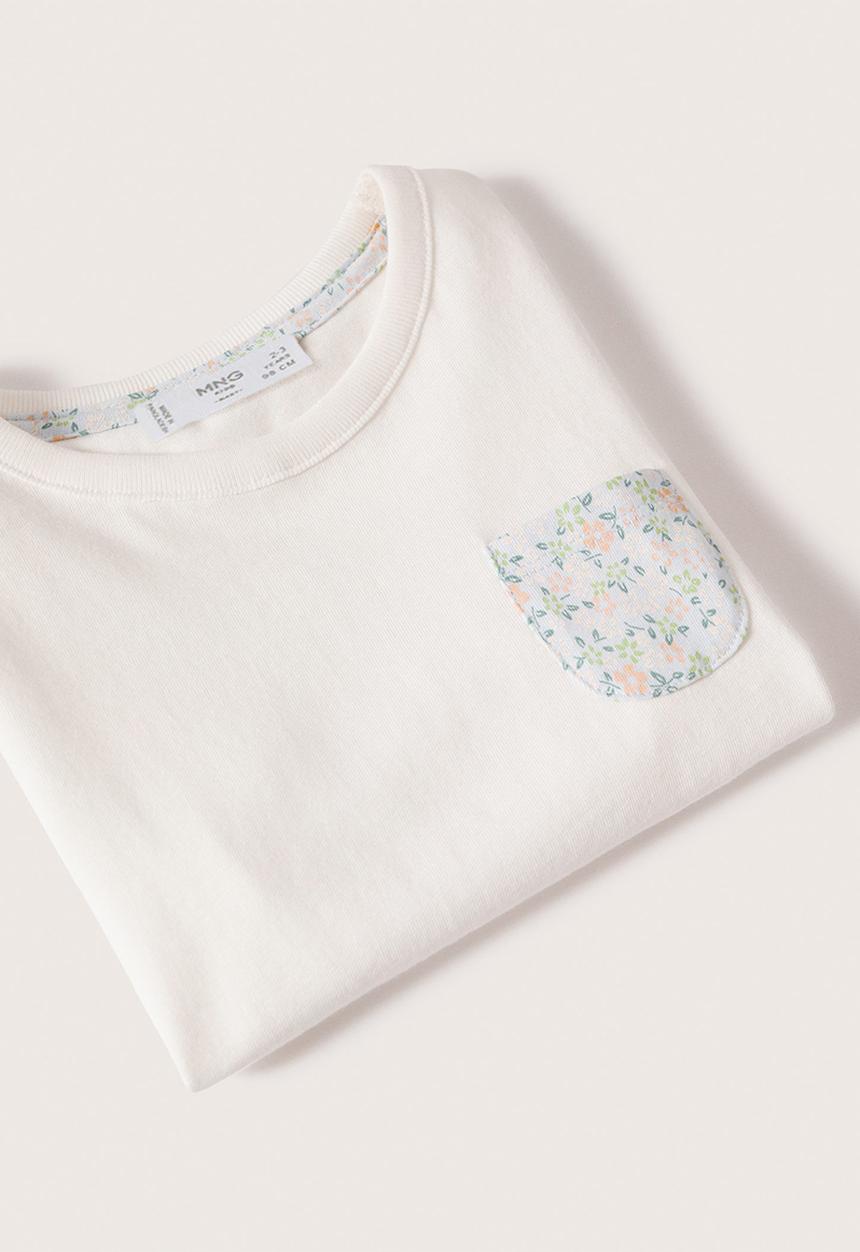 MANGO - T-shirt elia - white