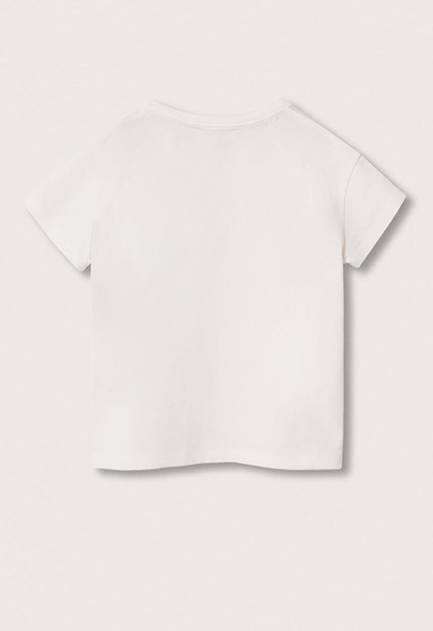 MANGO - T-shirt elia - white