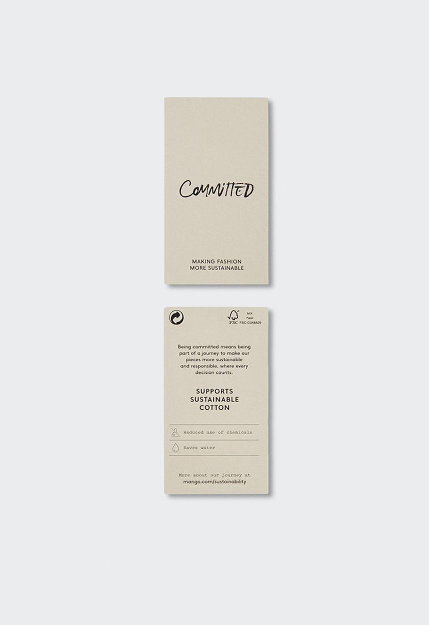 MANGO - Shirt oxford - white