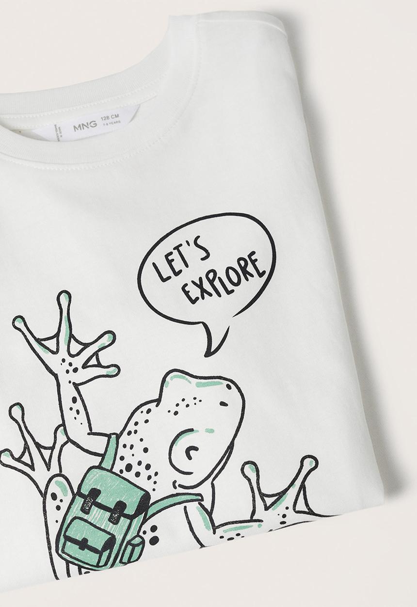 MANGO - T-shirt prix - white