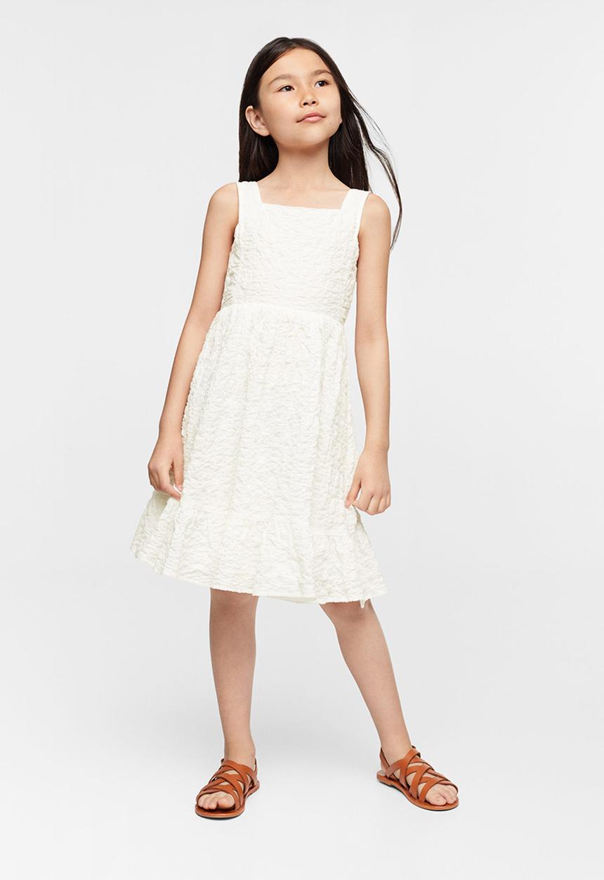 MANGO - Dress castillio - white
