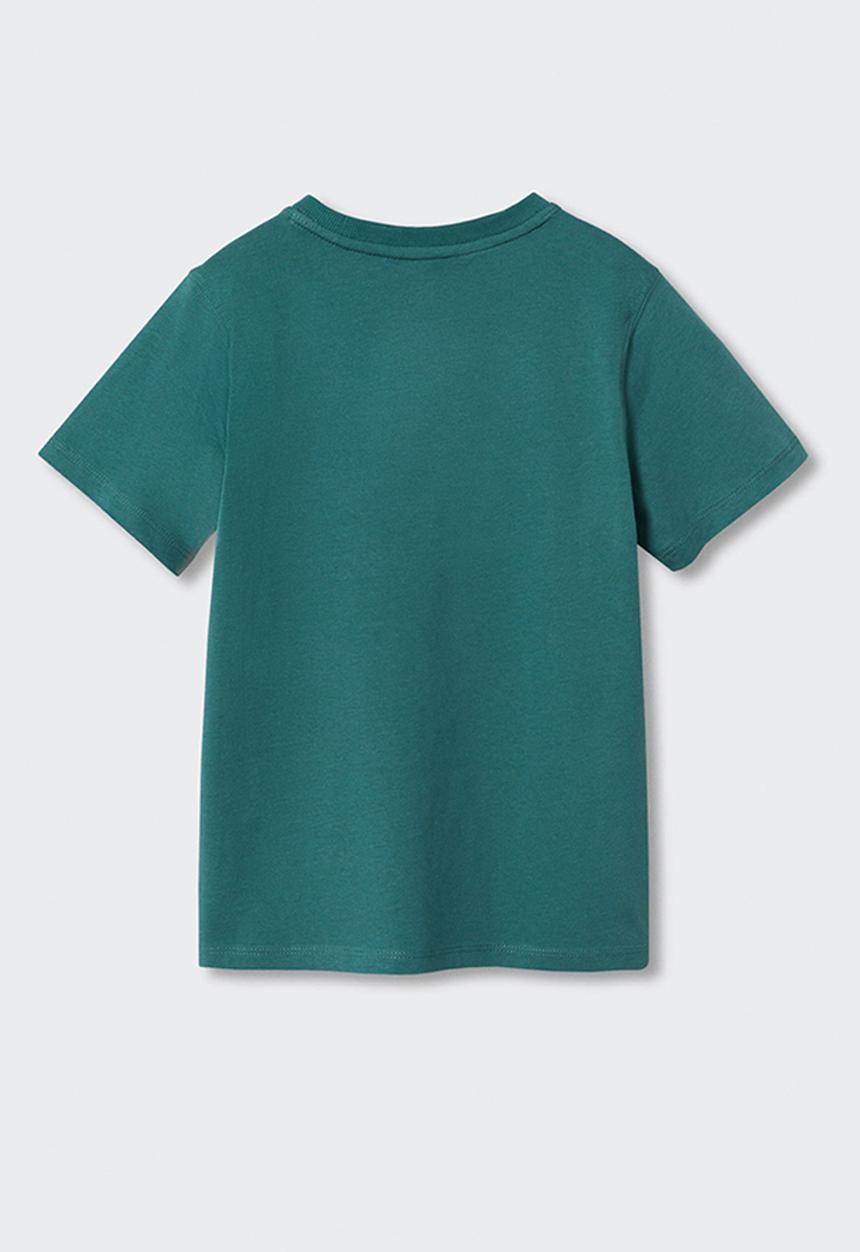 MANGO - T-shirt team - green