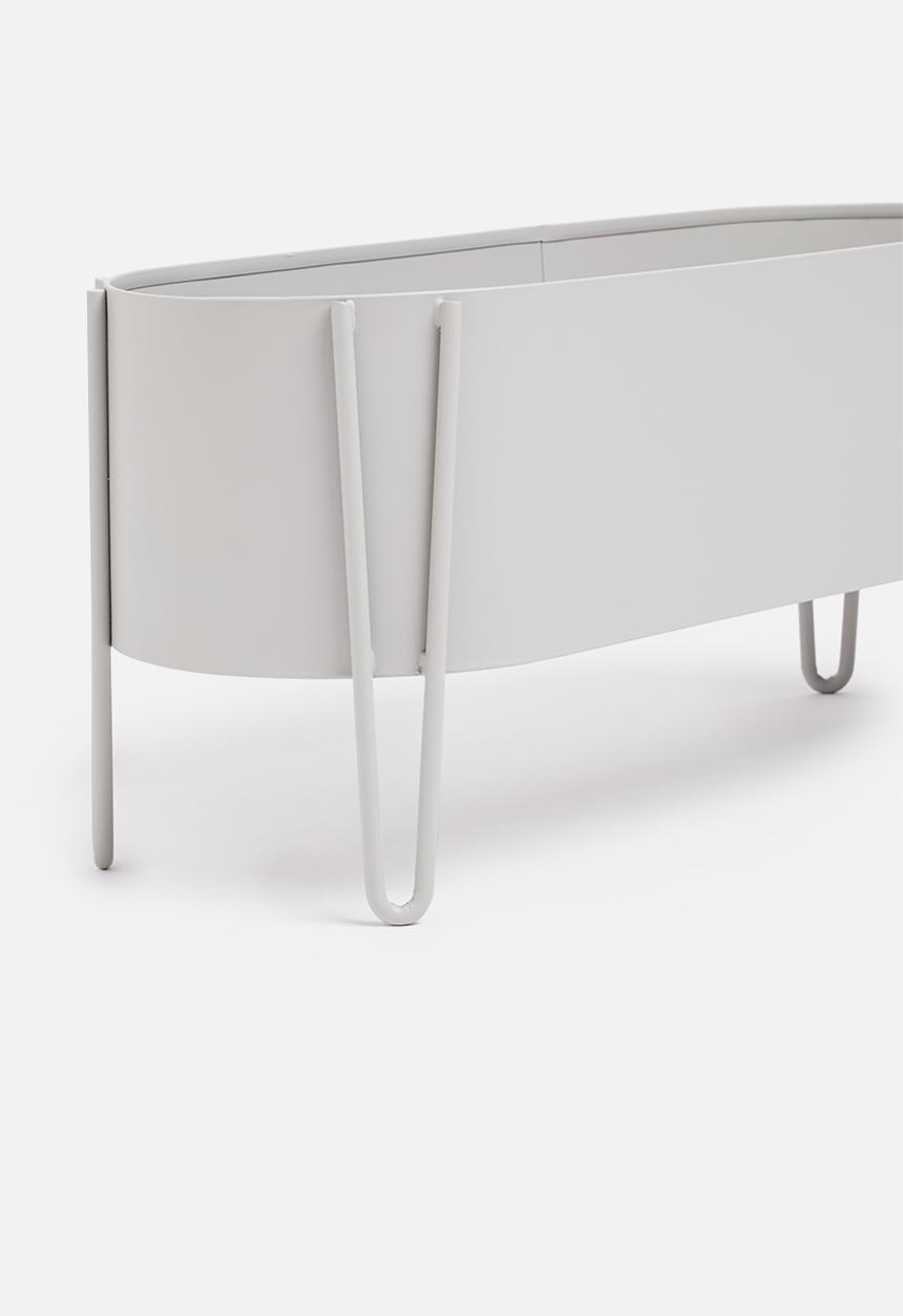 H&S - Basem planter-grey