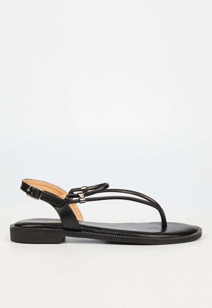 Miss Black - Murano7 slingback sandal - black