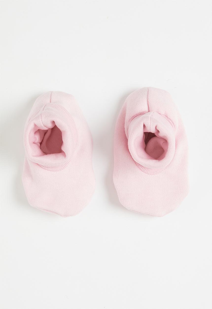 Little Lumps - Ribbed shoes - pink