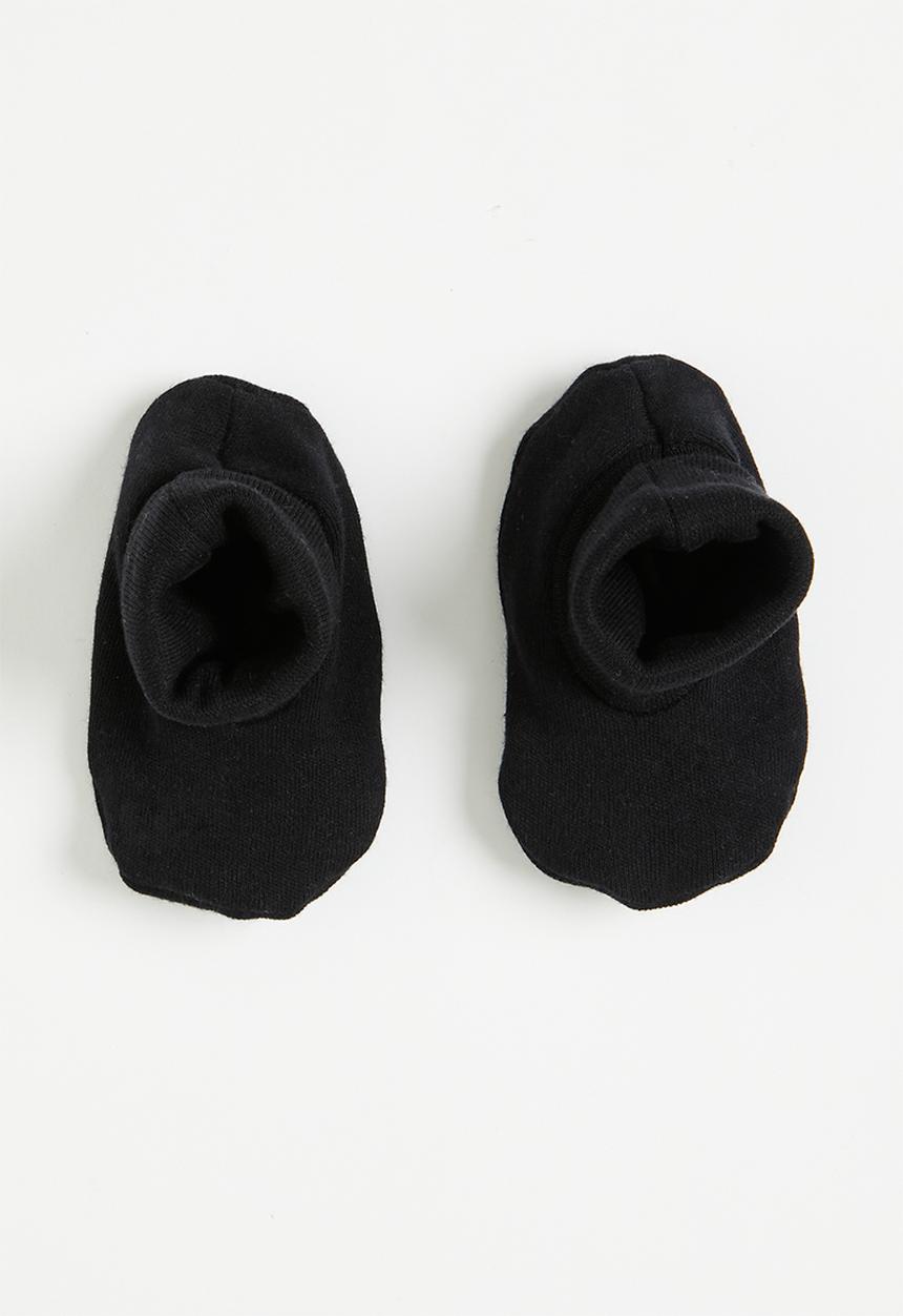 Little Lumps - Ribbed shoes - black