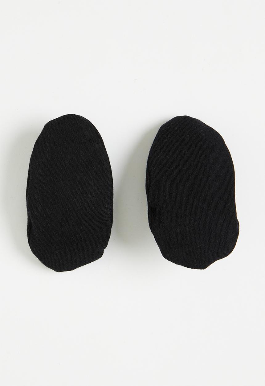 Little Lumps - Ribbed shoes - black