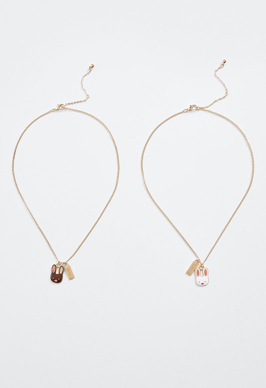 MANGO - Necklace filipa - gold