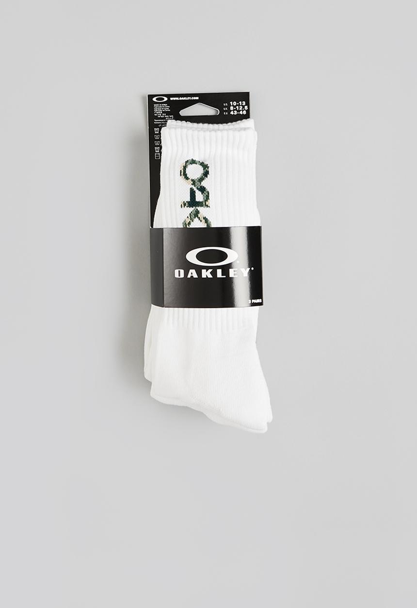 Oakley - B1b icon socks 3 pack - white