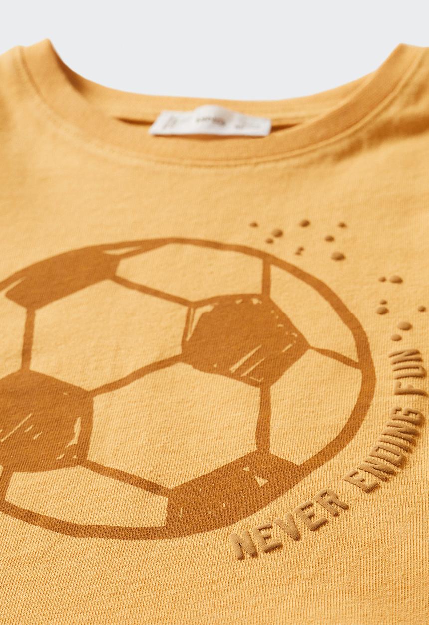MANGO - T-shirt winner - medium yellow