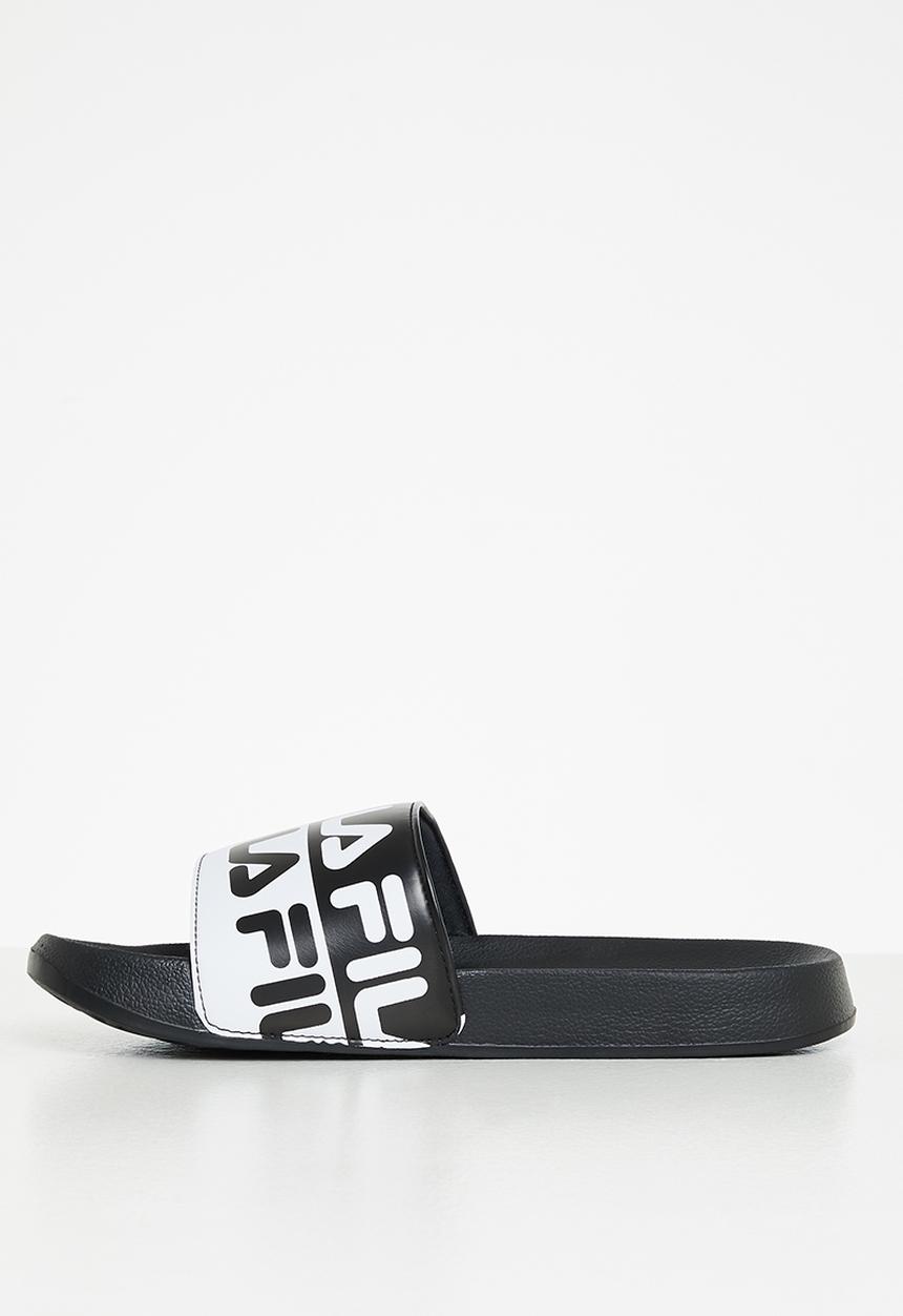FILA - Sorrento slide - black & white