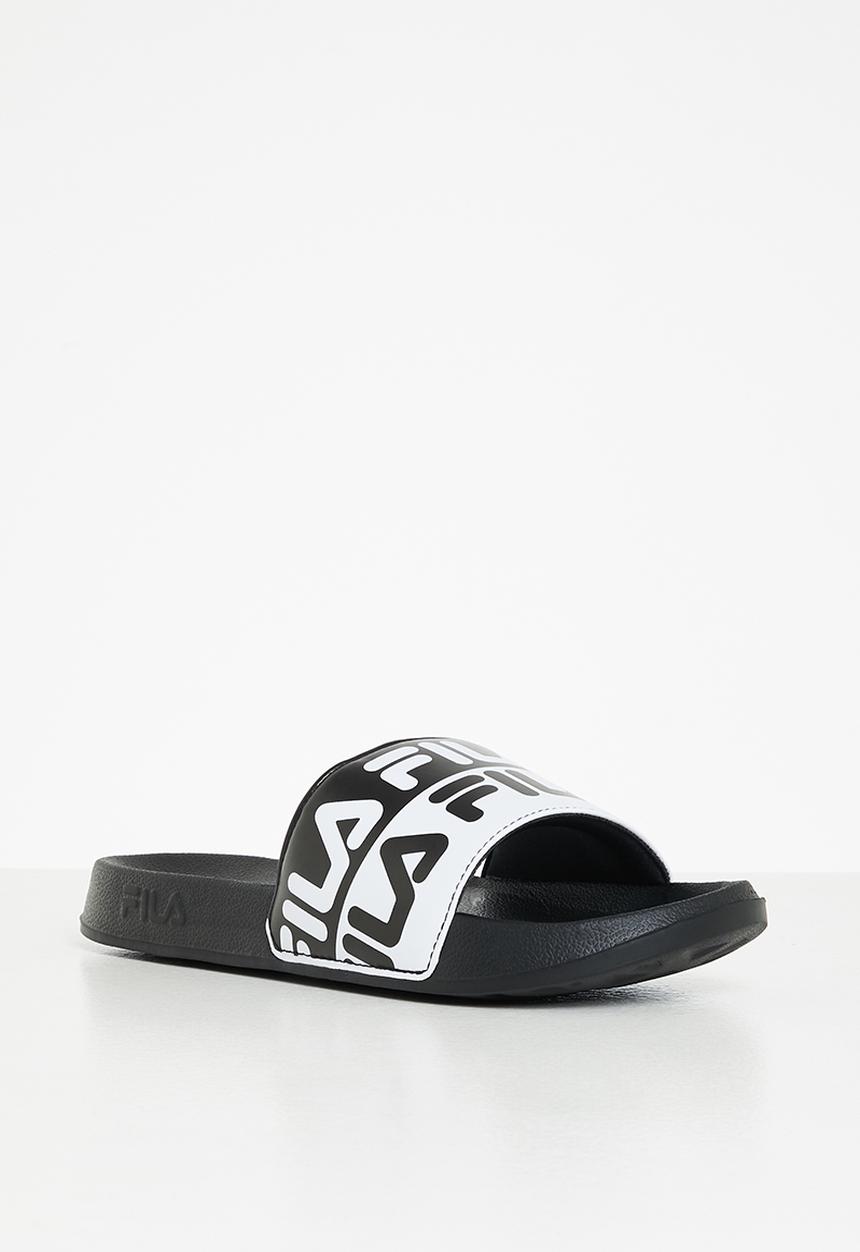 FILA - Sorrento slide - black & white