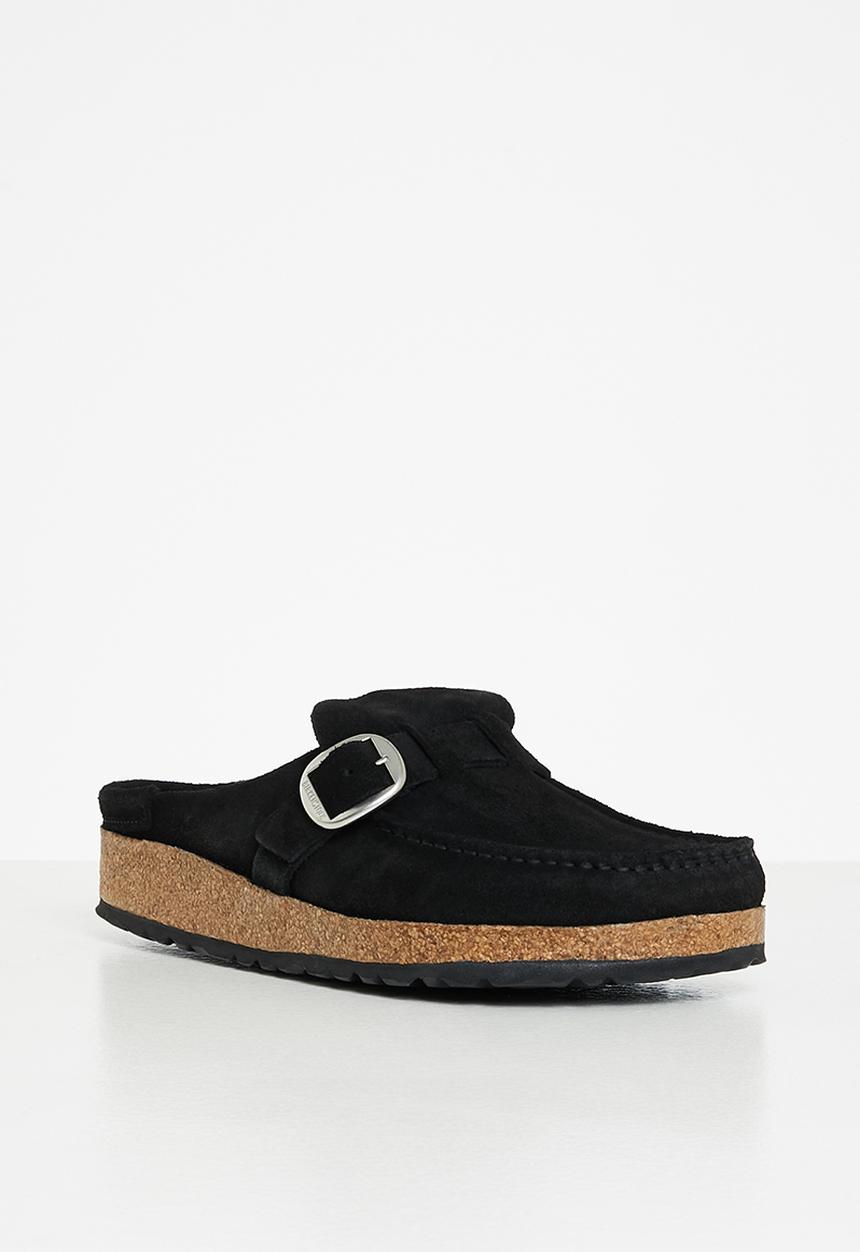 Birkenstock - Buckley suede regular - black