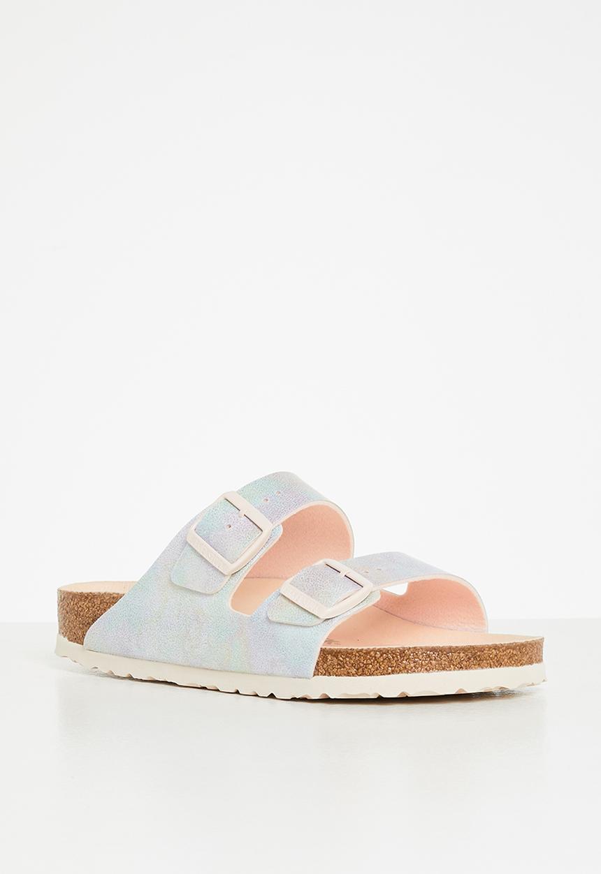 Birkenstock - Arizona microfiber veg regular - iridescent light rose