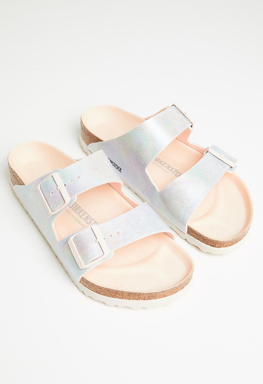 Birkenstock - Arizona microfiber veg regular - iridescent light rose