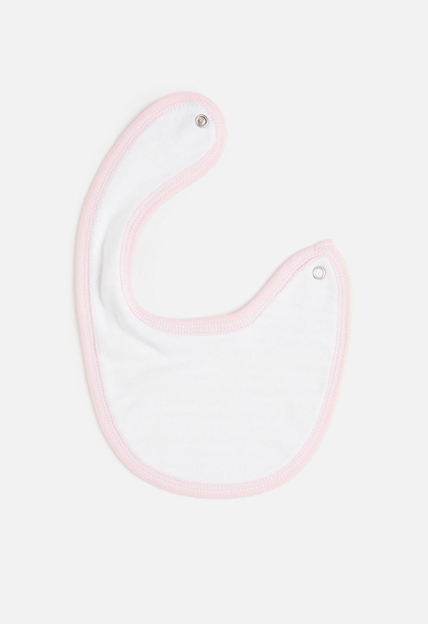 Little Lumps - Bib - pink stripe