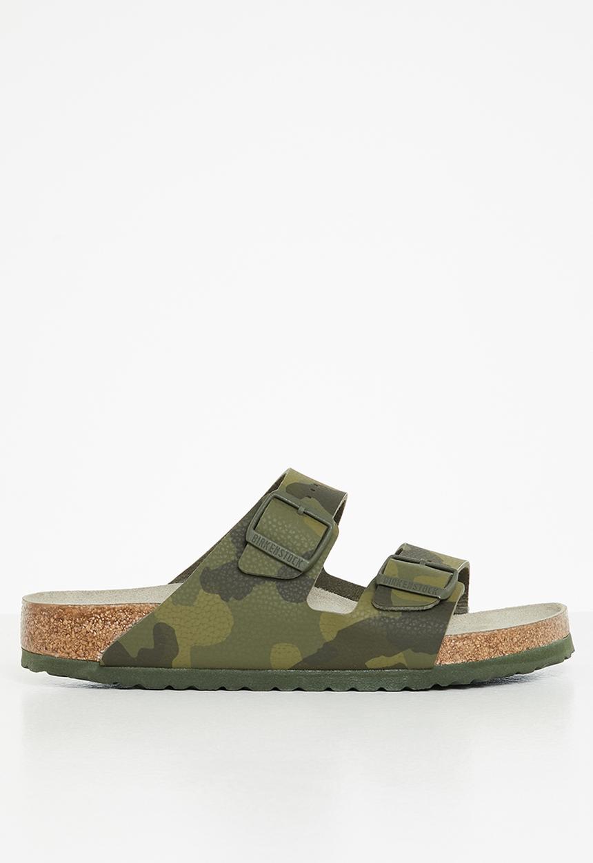 Birkenstock - Arizona sfb camo birko-flor regular - camo green