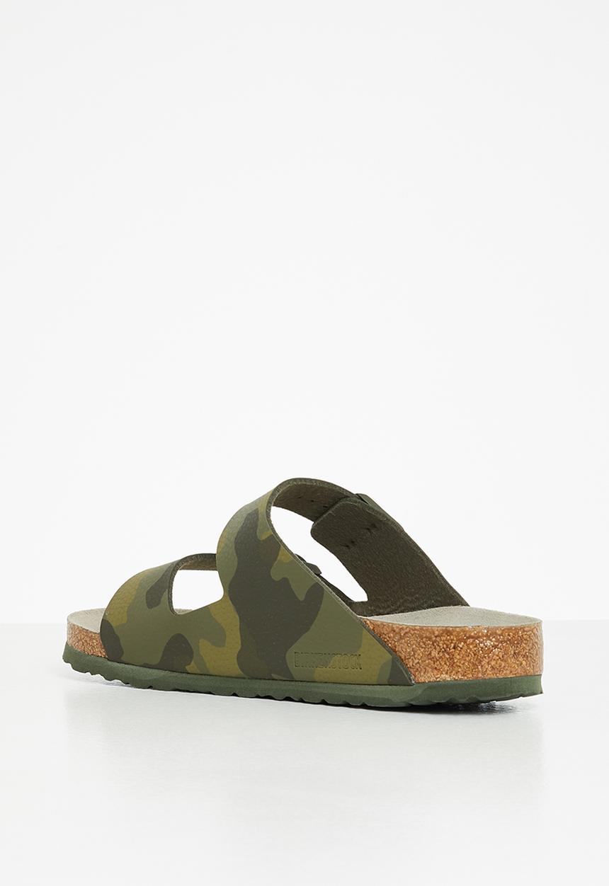 Birkenstock - Arizona sfb camo birko-flor regular - camo green