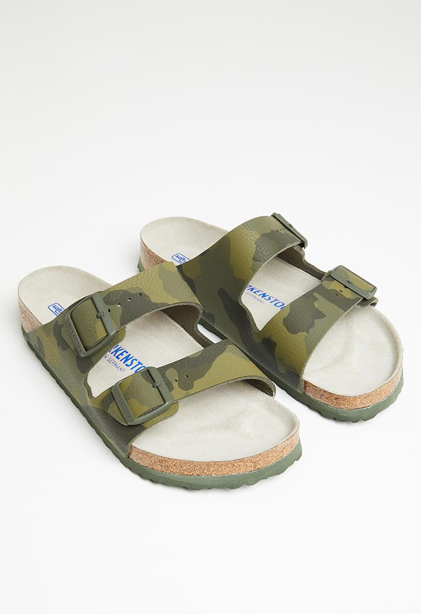 Birkenstock - Arizona sfb camo birko-flor regular - camo green