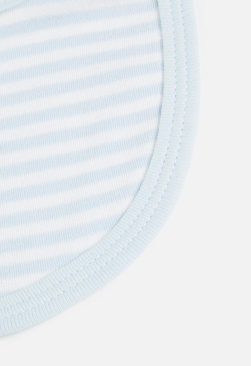 Little Lumps - Bib - blue stripe