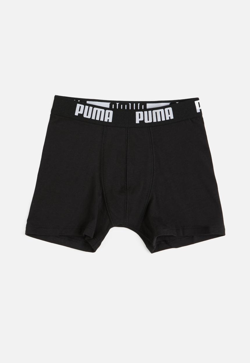 PUMA - Boys 2-pack boxer brief - black & white 
