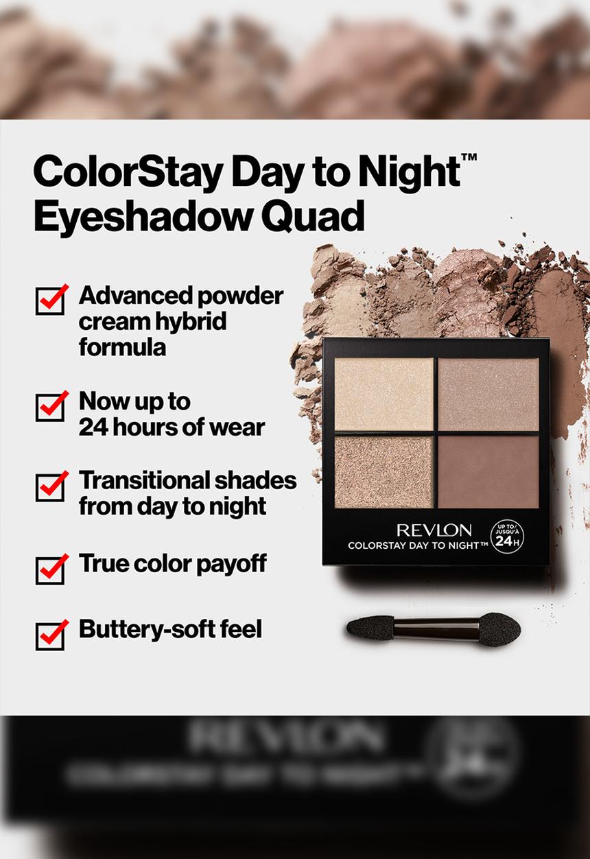 Revlon - ColorStay Day to Night™ Eyeshadow Quad - Stylish